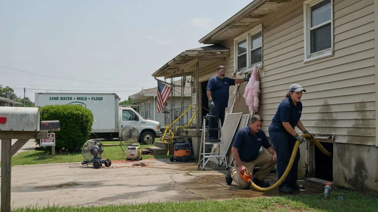 Water Damage Repair in Damascus, PA near me